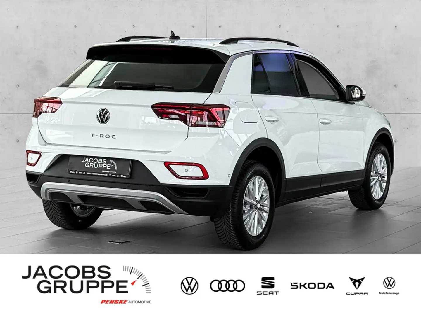 Volkswagen T-Roc Life 1.0 l TSI 85 kW 116 PS Ganzjahresreifen, App  Weiß - 2