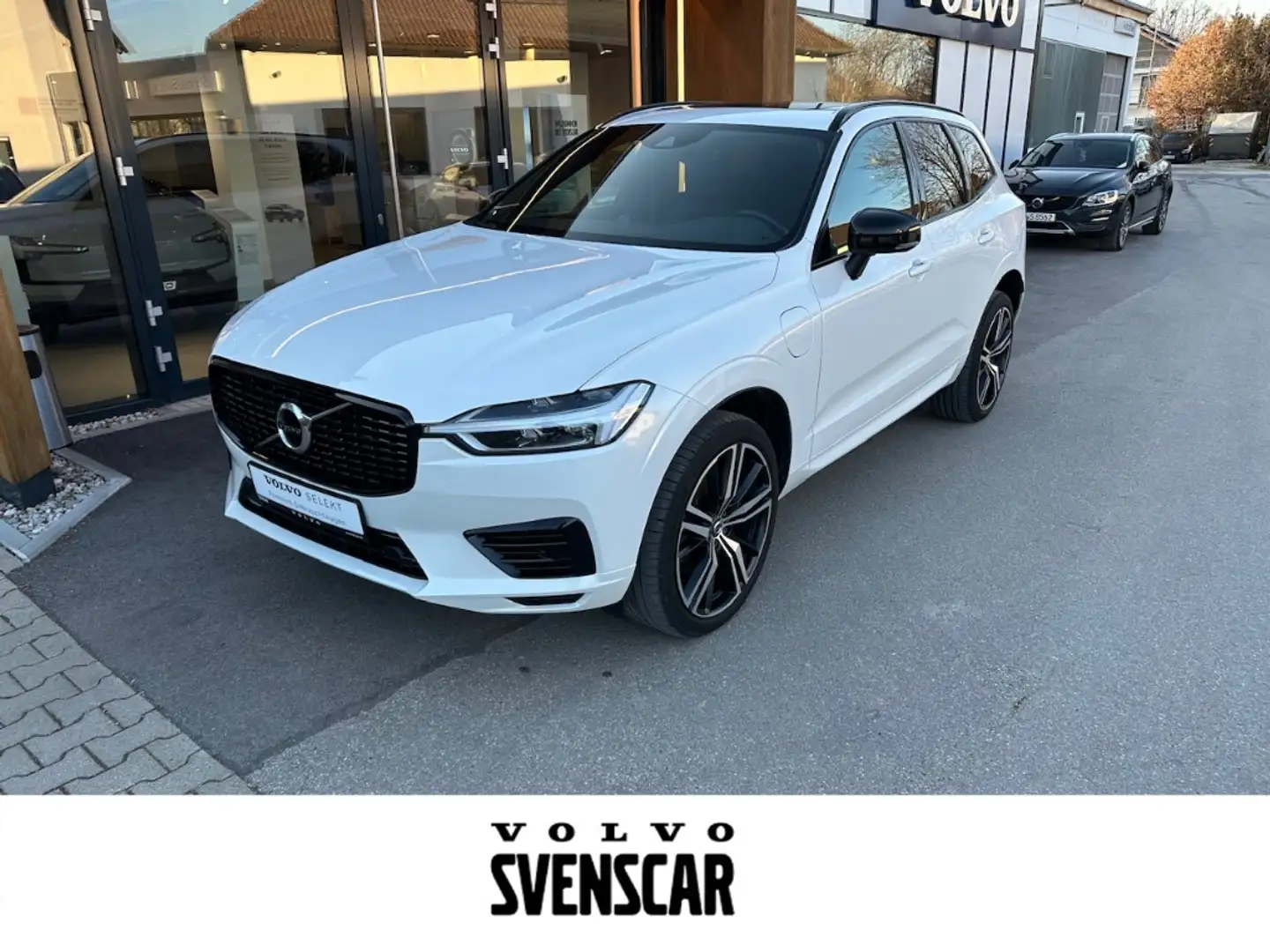 Volvo XC60 R Design Recharge Plug-In Hybrid AWD T8 Twin Engin Weiß - 1