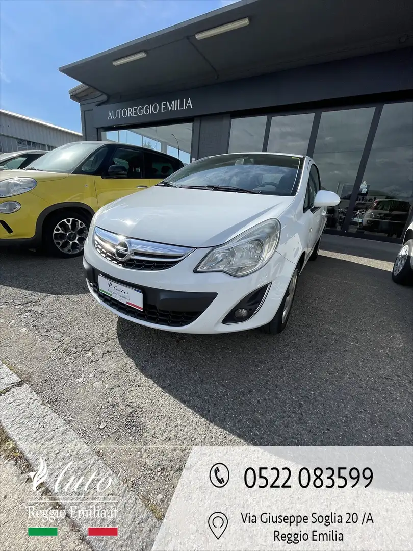 Opel Corsa 1.3 CDTI 75CV F.AP. 3 porte Ecotec Blanc - 1