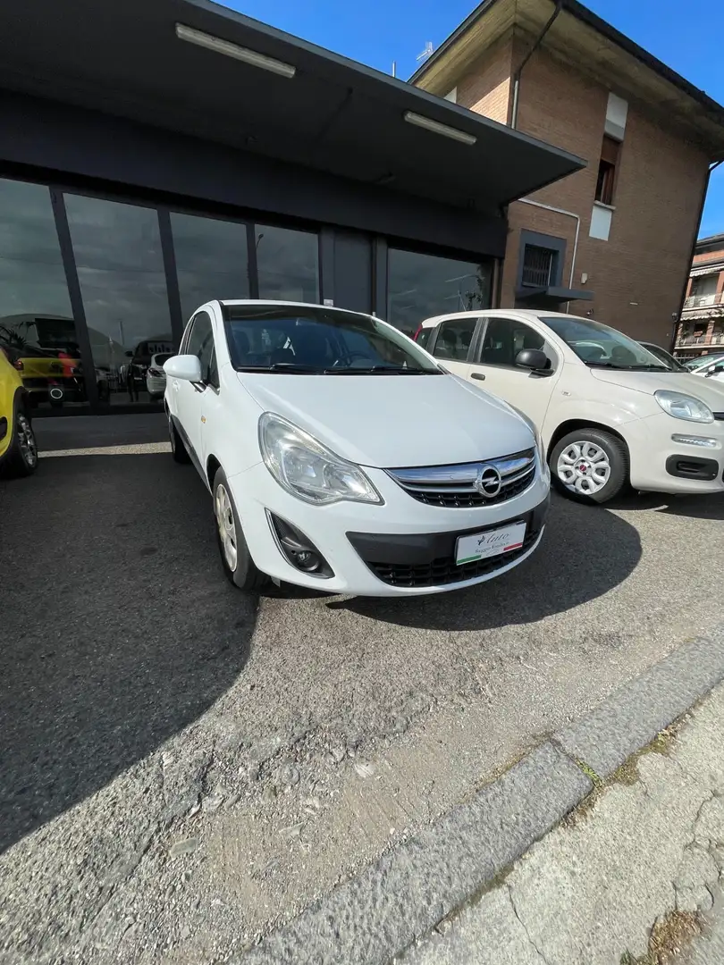 Opel Corsa 1.3 CDTI 75CV F.AP. 3 porte Ecotec Blanc - 2
