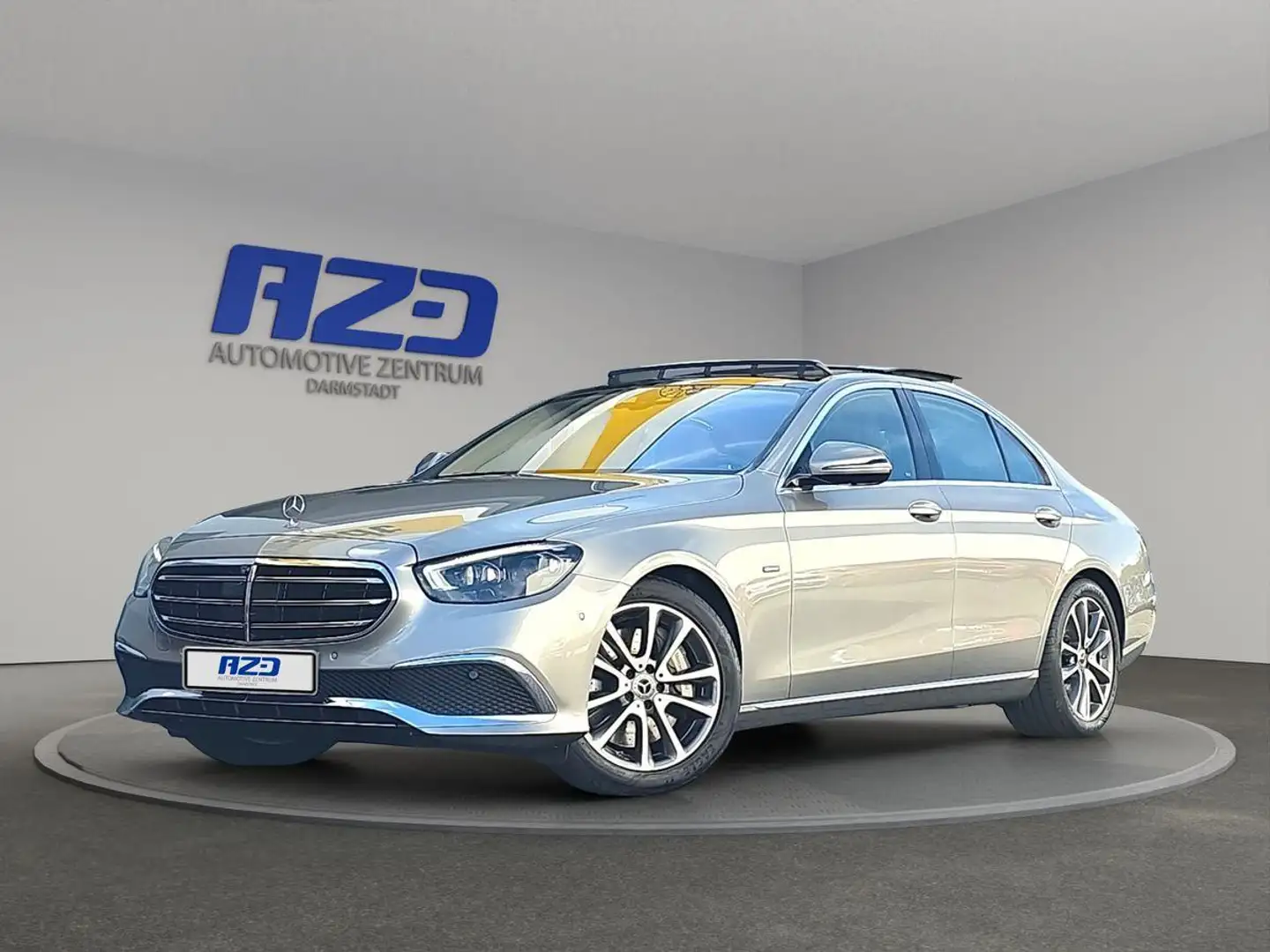 Mercedes-Benz E 300 de H-UP PANO LEDER BURMEST LUFT SITZBELÜFT Silber - 1