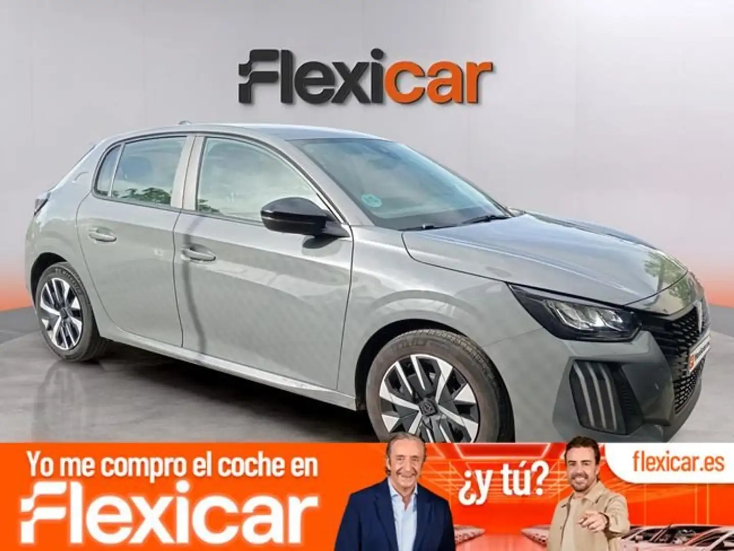 Peugeot 208 1.2 Puretech S&S Allure 100 Gris - 1