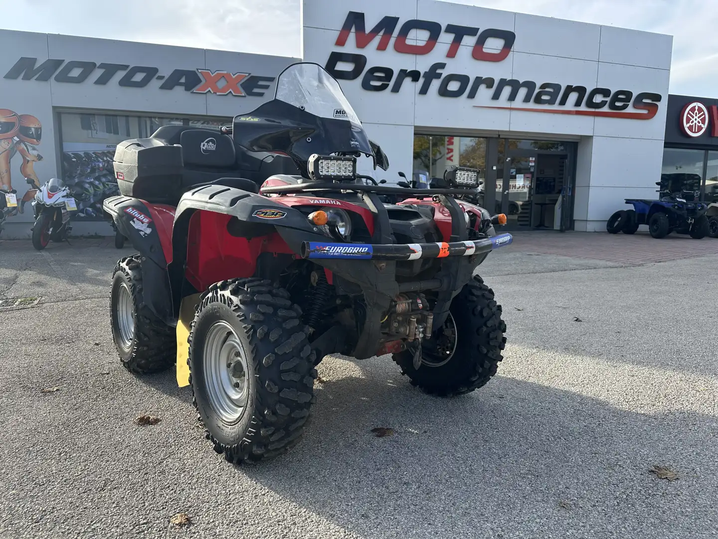 Yamaha YFM 700 Rood - 1