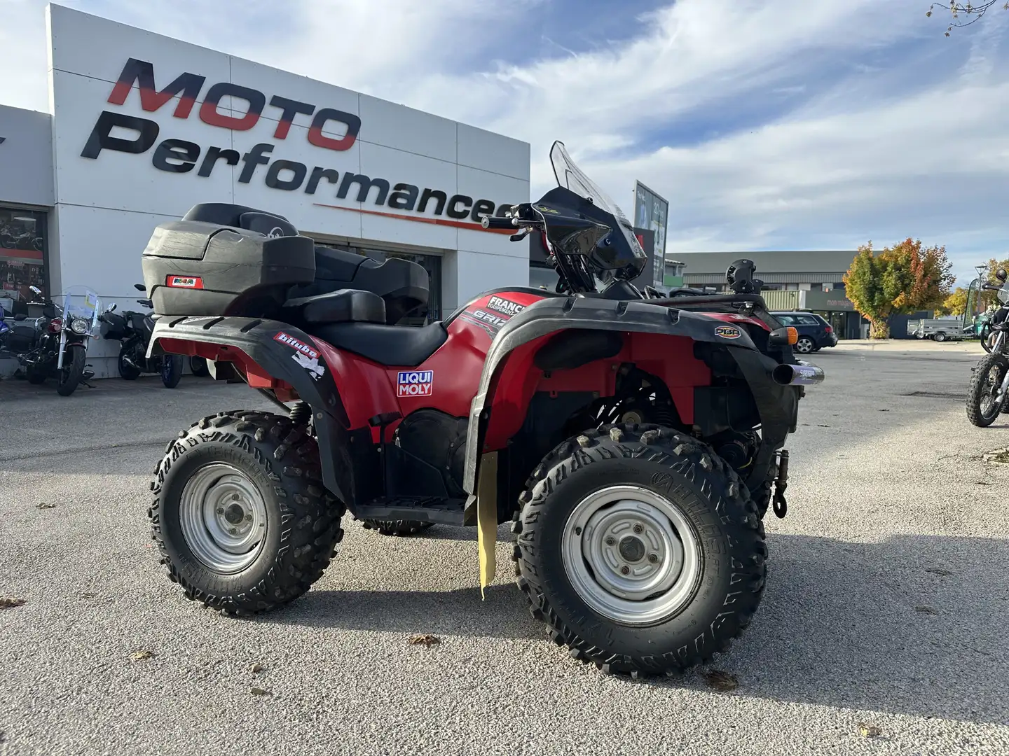 Yamaha YFM 700 Rood - 2