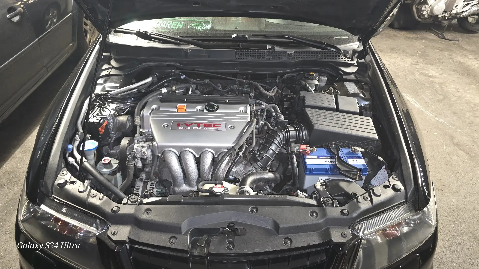 Honda Accord 2.4 i Type S VTEC  6 GANZ SCHALTGETRIEBE!!!! Schwarz - 2