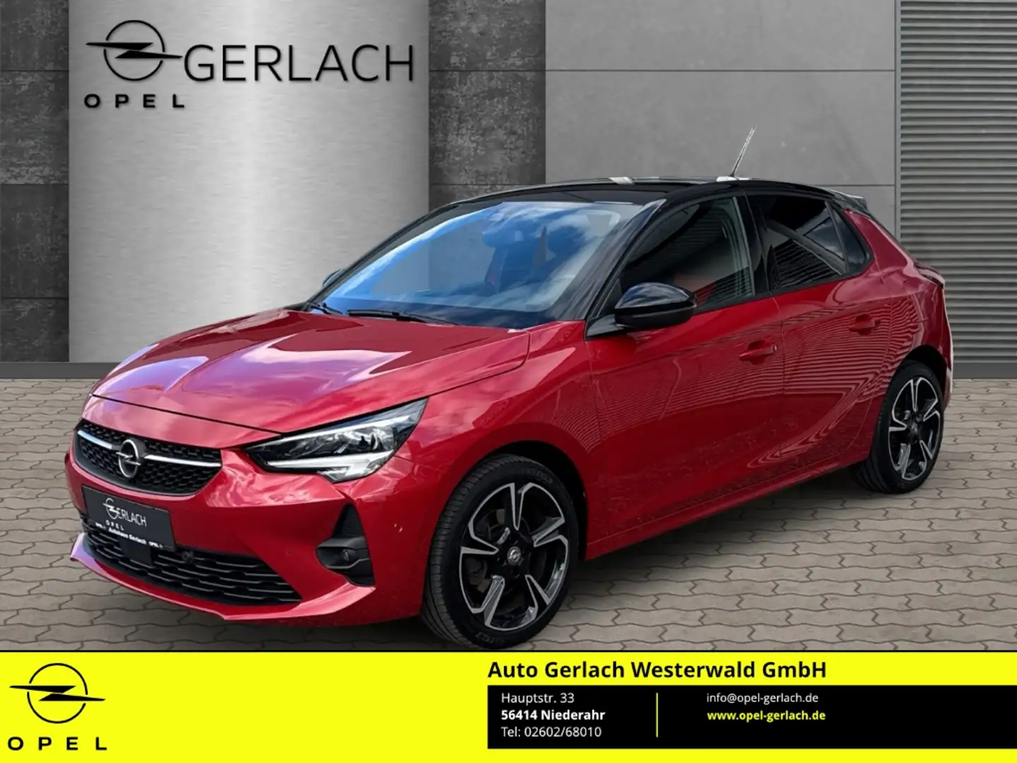 Opel Corsa F GS Line 1.2 Turbo EU6d LED Apple CarPlay Android Rot - 1