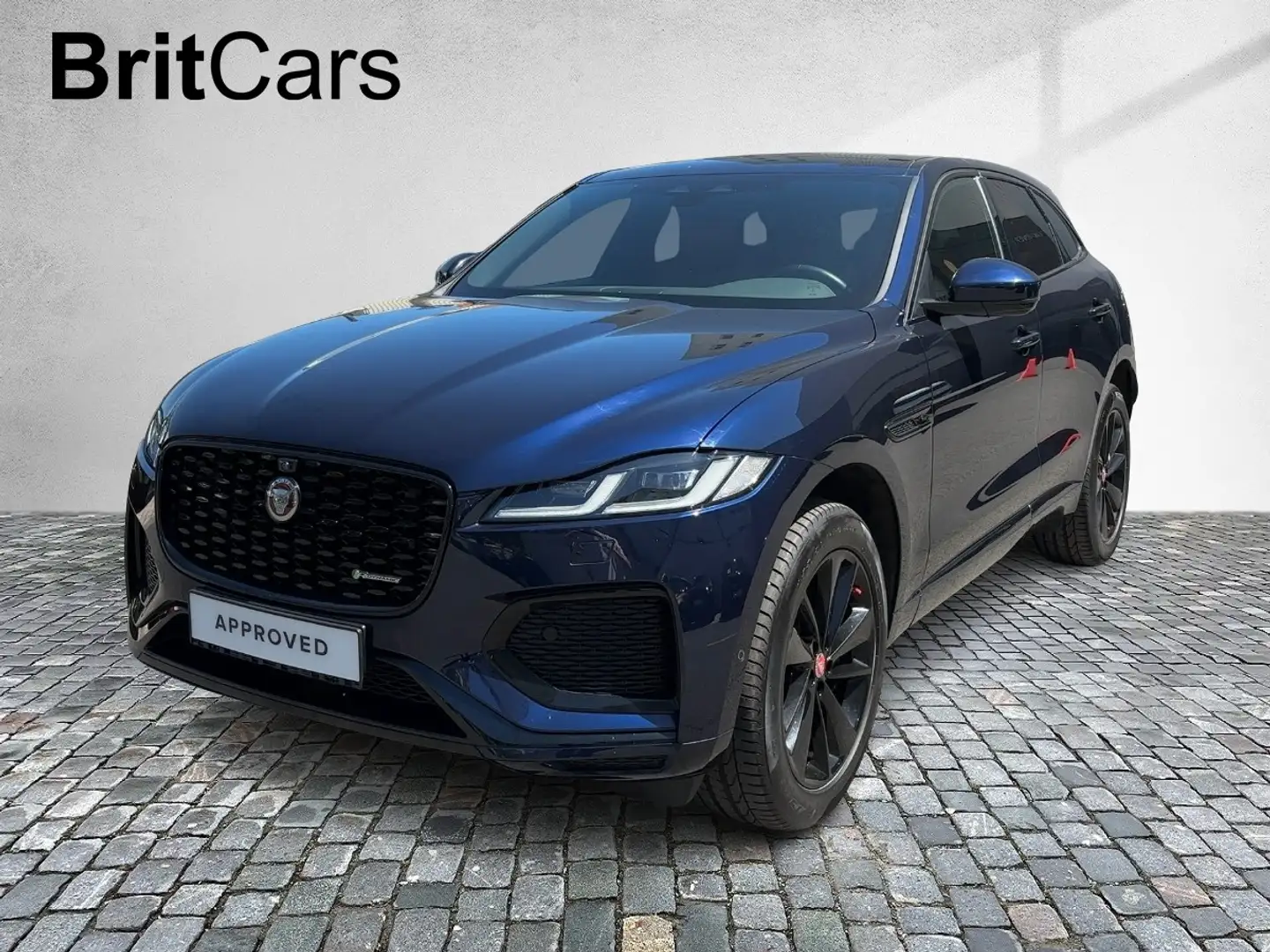 Jaguar F-Pace P250 AWD R-Dynamic S Sitzklima 360 SpurW Синій - 1