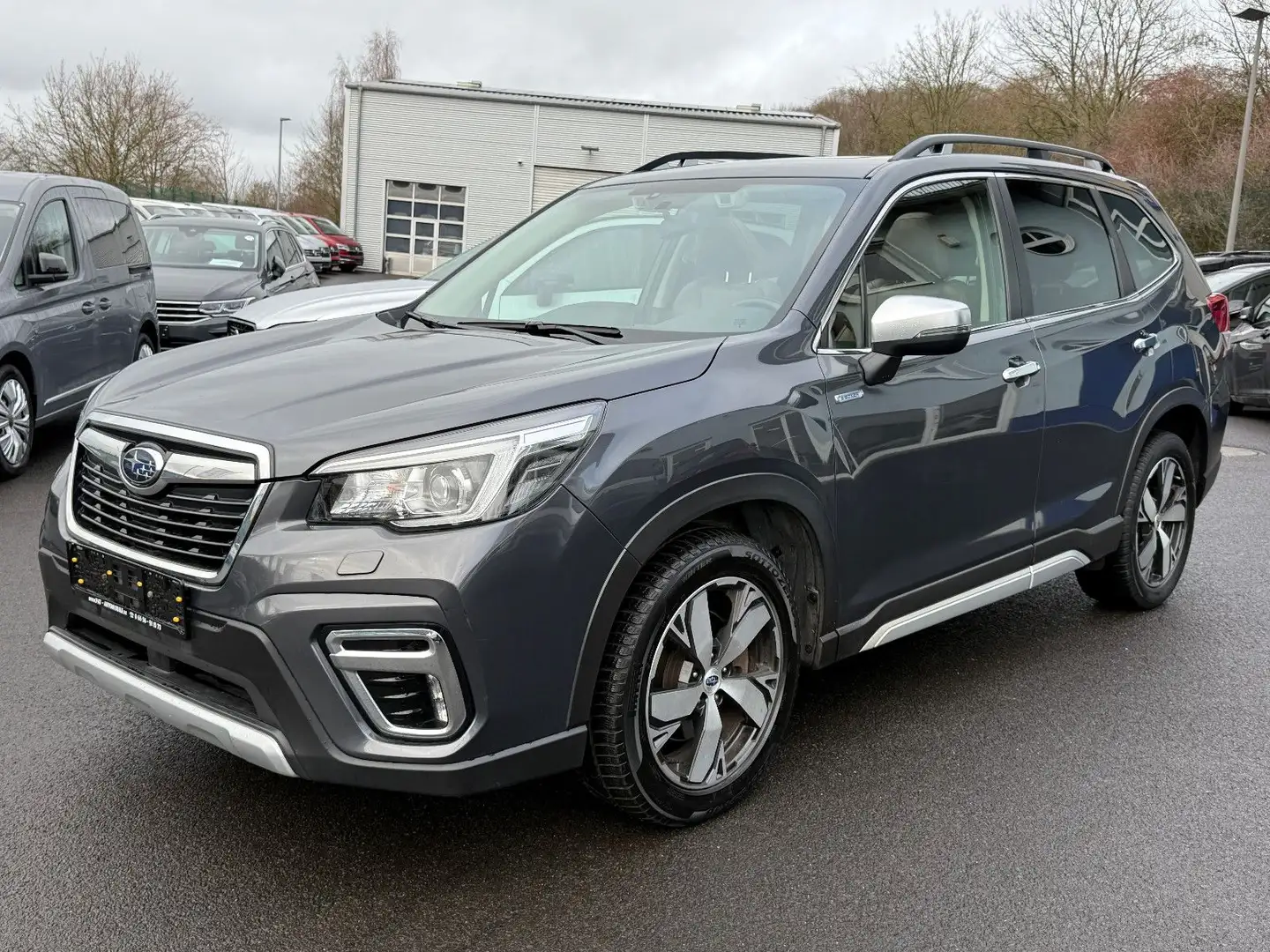 Subaru Forester 2.0I-S E-BOXER AWD Aut Leder Navi HUD Gris - 2