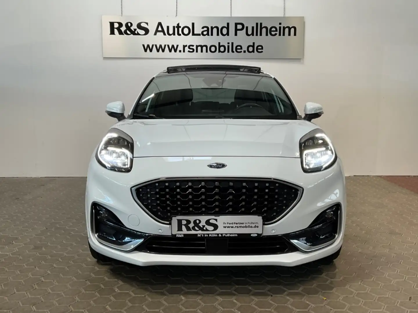 Ford Puma ST-Line Vignale+Pano+LED+B&O+KeyFree+Kamera Weiß - 2