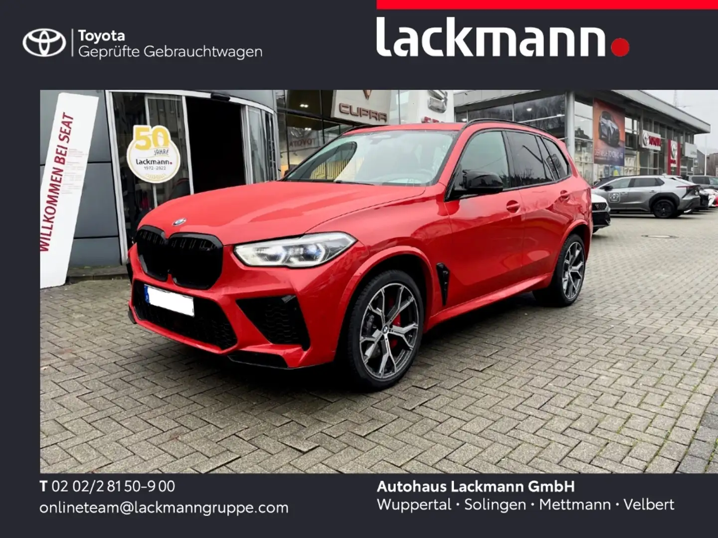 BMW X5 M Competition*Bowers&Wilkins*Sky-Lounge* Red - 1