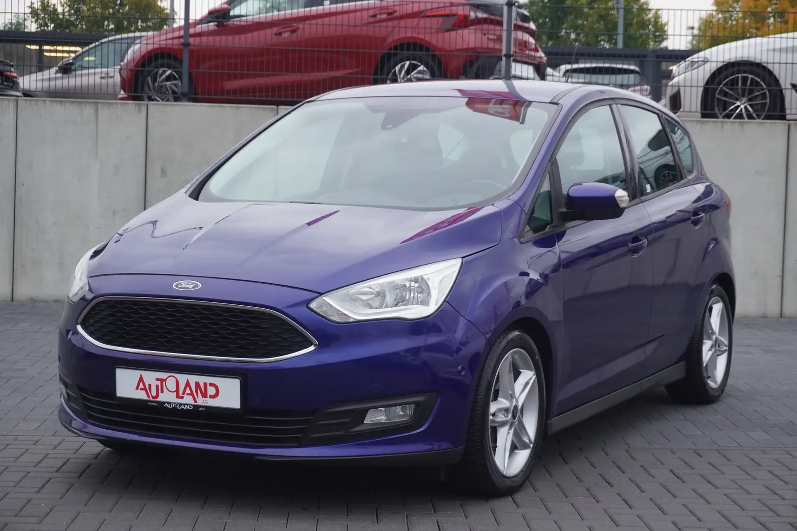 Ford C-Max C-MAX 1.0 EB Titanium Lenkradheizung AHK PDC USB Blau - 2