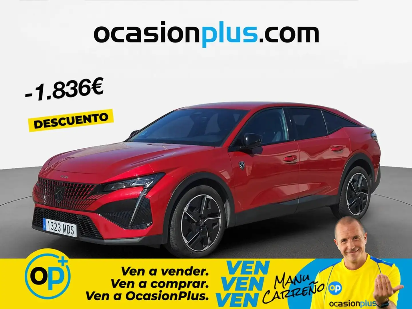 Peugeot 408 PureTech 130 GT EAT8 Rojo - 1