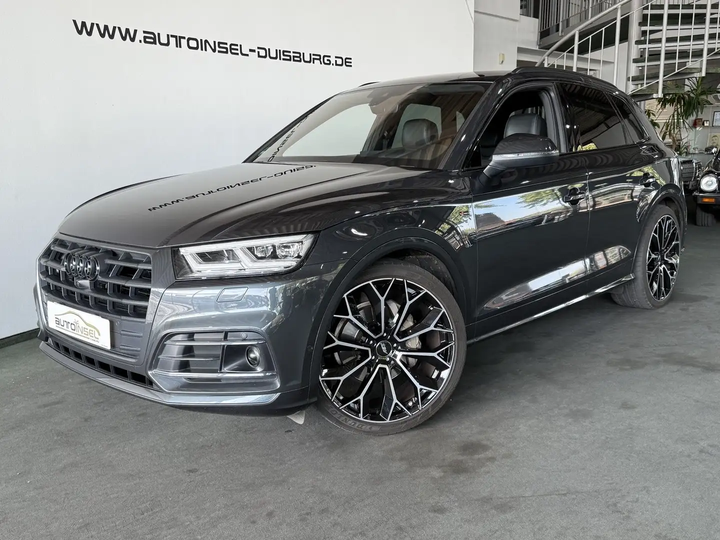 Audi Q5 Quattro Sport S-Line HuD Kamera 22" ACC Navi Gris - 1
