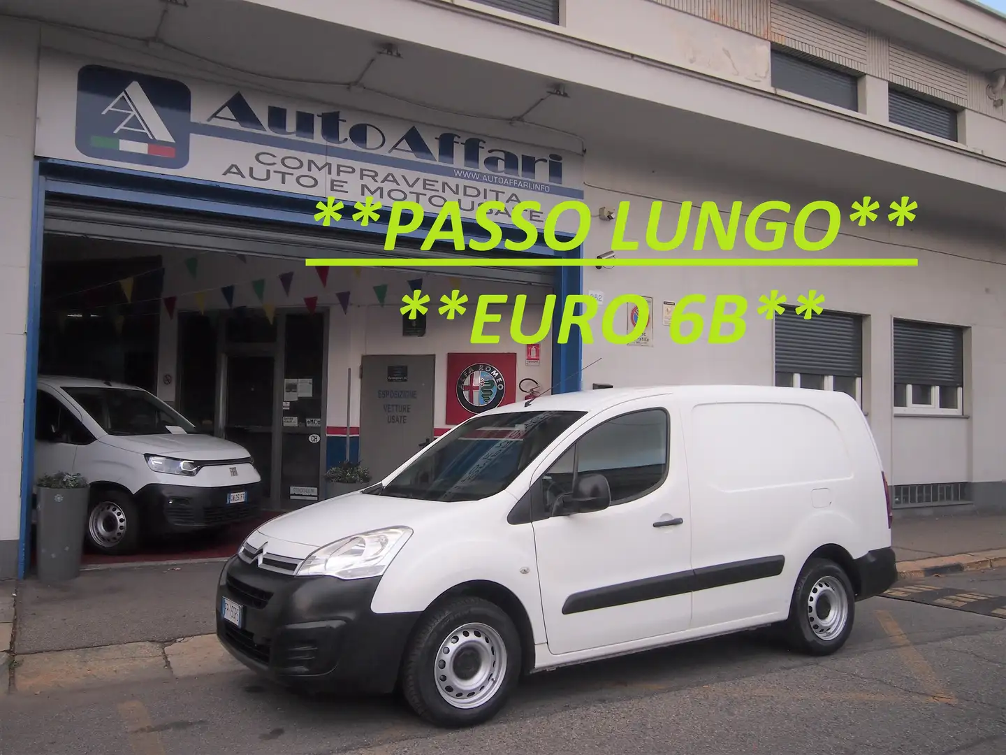 Citroen Berlingo 1.6HDI XL LUNGO 3 POSTI EURO6B Bianco - 1