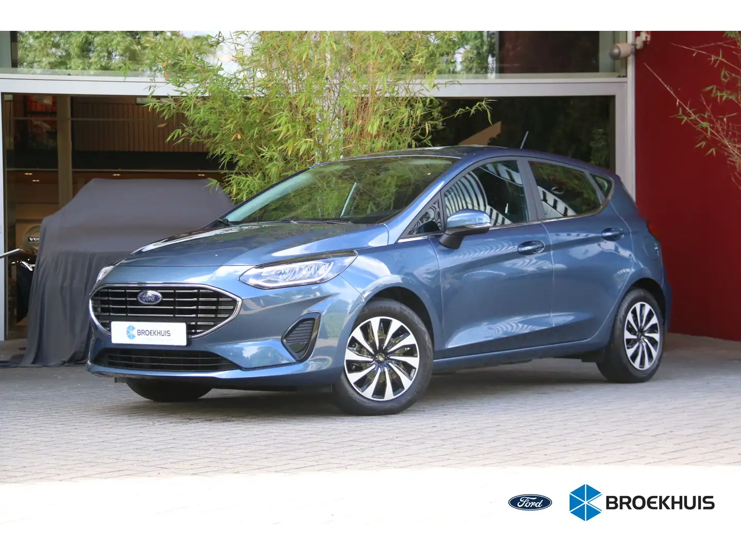 Ford Fiesta 1.0 EcoBoost Titanium | CarPlay | Stuur/stoelverwa Blauw - 1