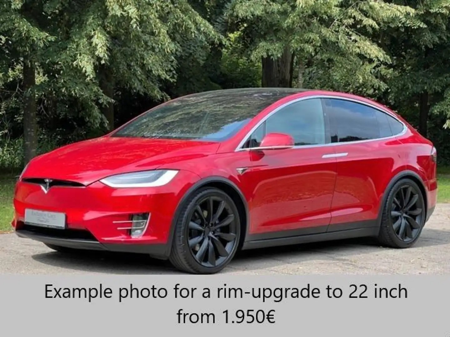 Tesla Model X MODEL X LR RAVEN | AP 3.0  | CCS | KALTWETTER | Czerwony - 1