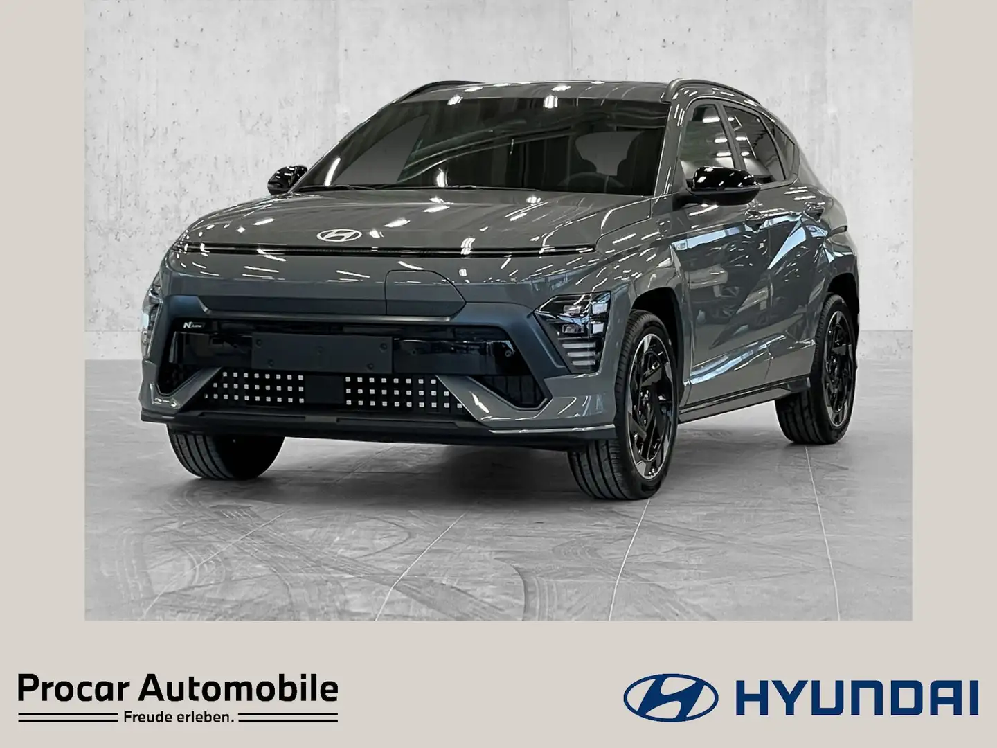 Hyundai KONA SX2 EV 65,4kWh N-Line / Elektr. Heckklappe / Navi Gris - 1