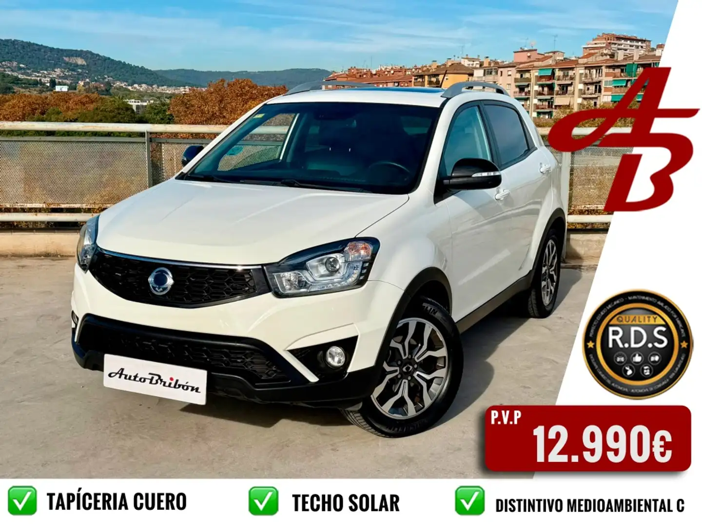 SsangYong Korando D22T Limited 4x2 Blanc - 1