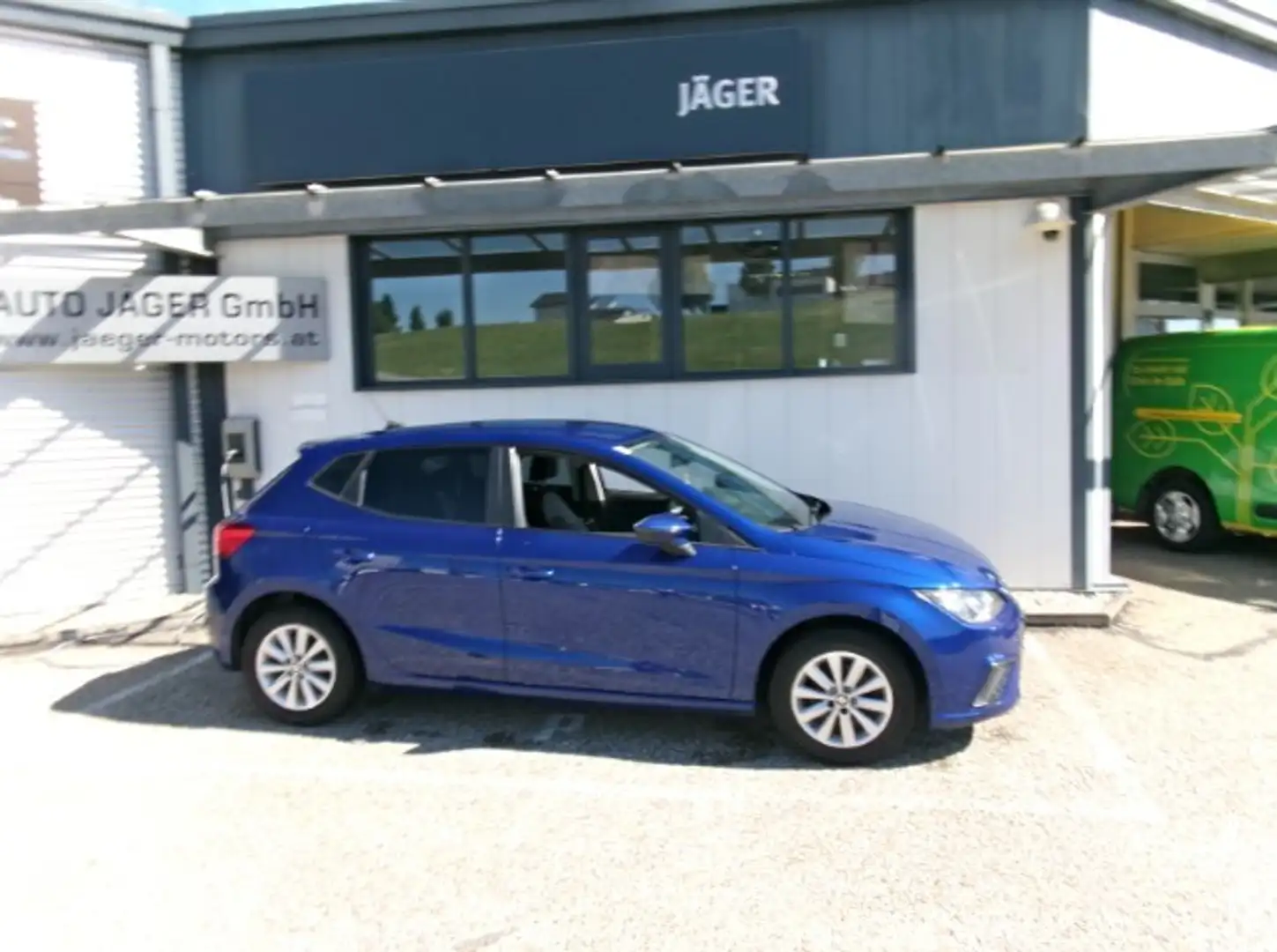 SEAT Ibiza Style 1,6 TDI NAVI Klimaautomatik Scheiben abge... Blau - 2