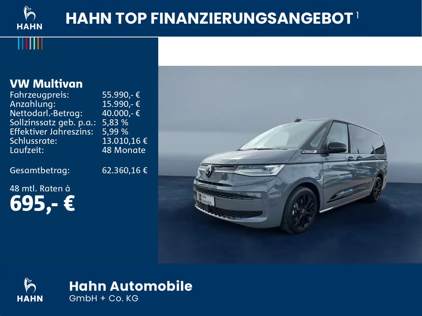 Volkswagen T7 Multivan T7 Multivan Life Edition 2,0TDI Lang AHK DCC LED Grau - 2