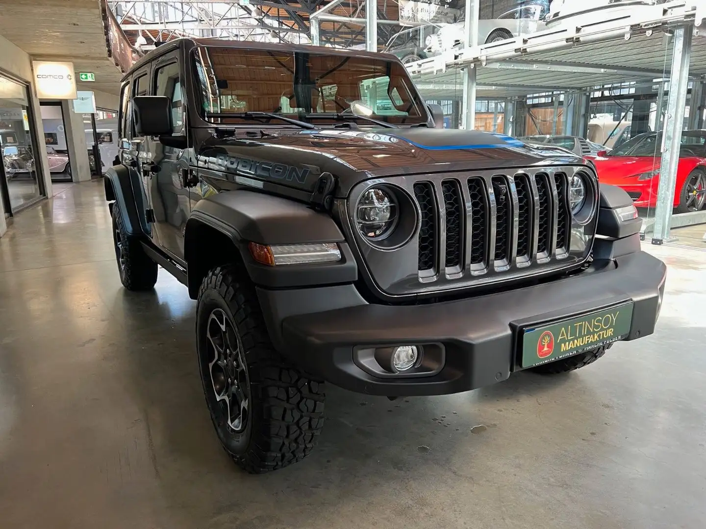 Jeep Wrangler 2.0 4xe Unlimited RubiconGoßes Faltdach Grijs - 2