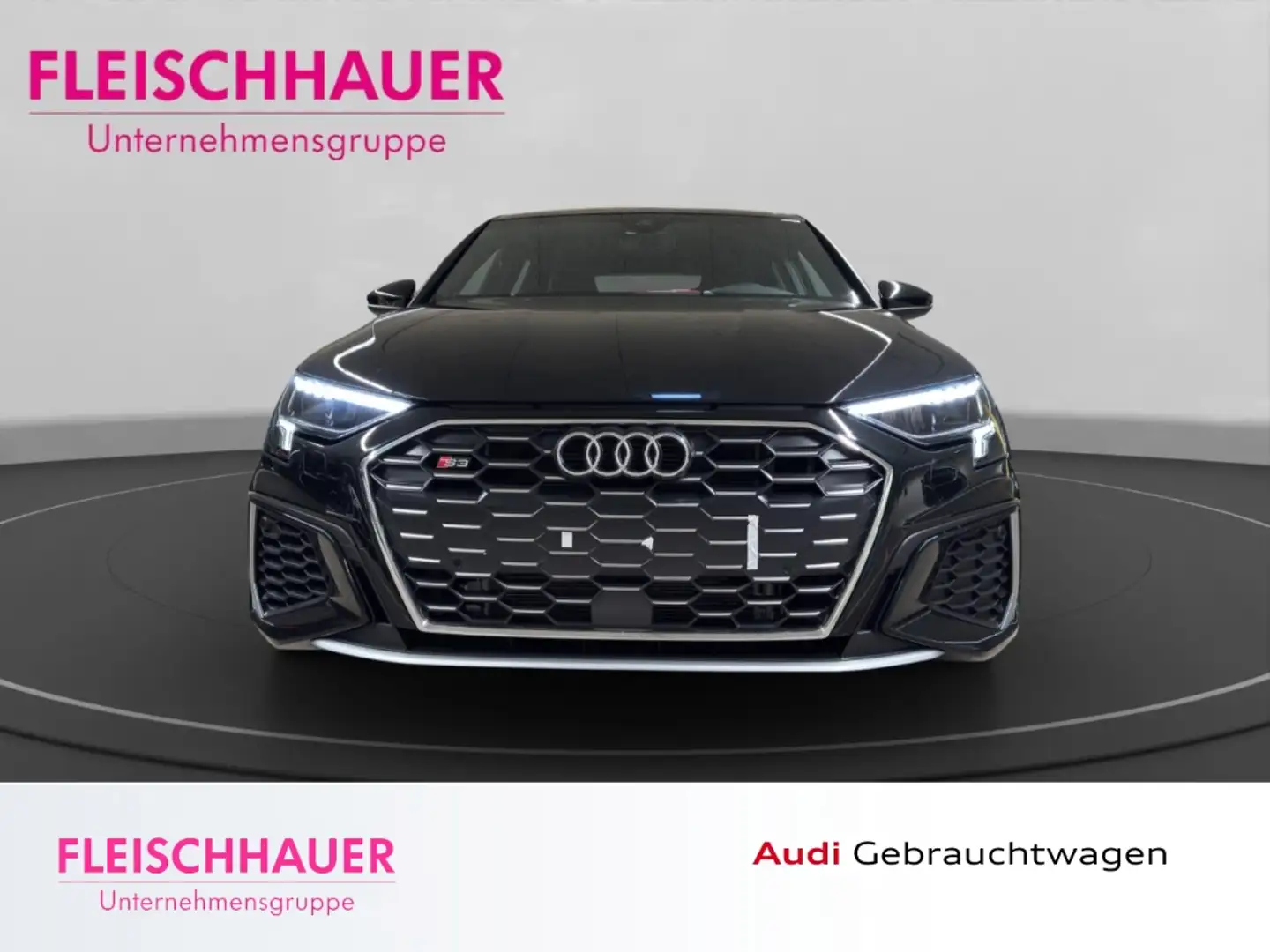 Audi S3 Sportback 2.0 TFSI quattro LED+CARPLAY+SHZ+PDC V&H Schwarz - 2