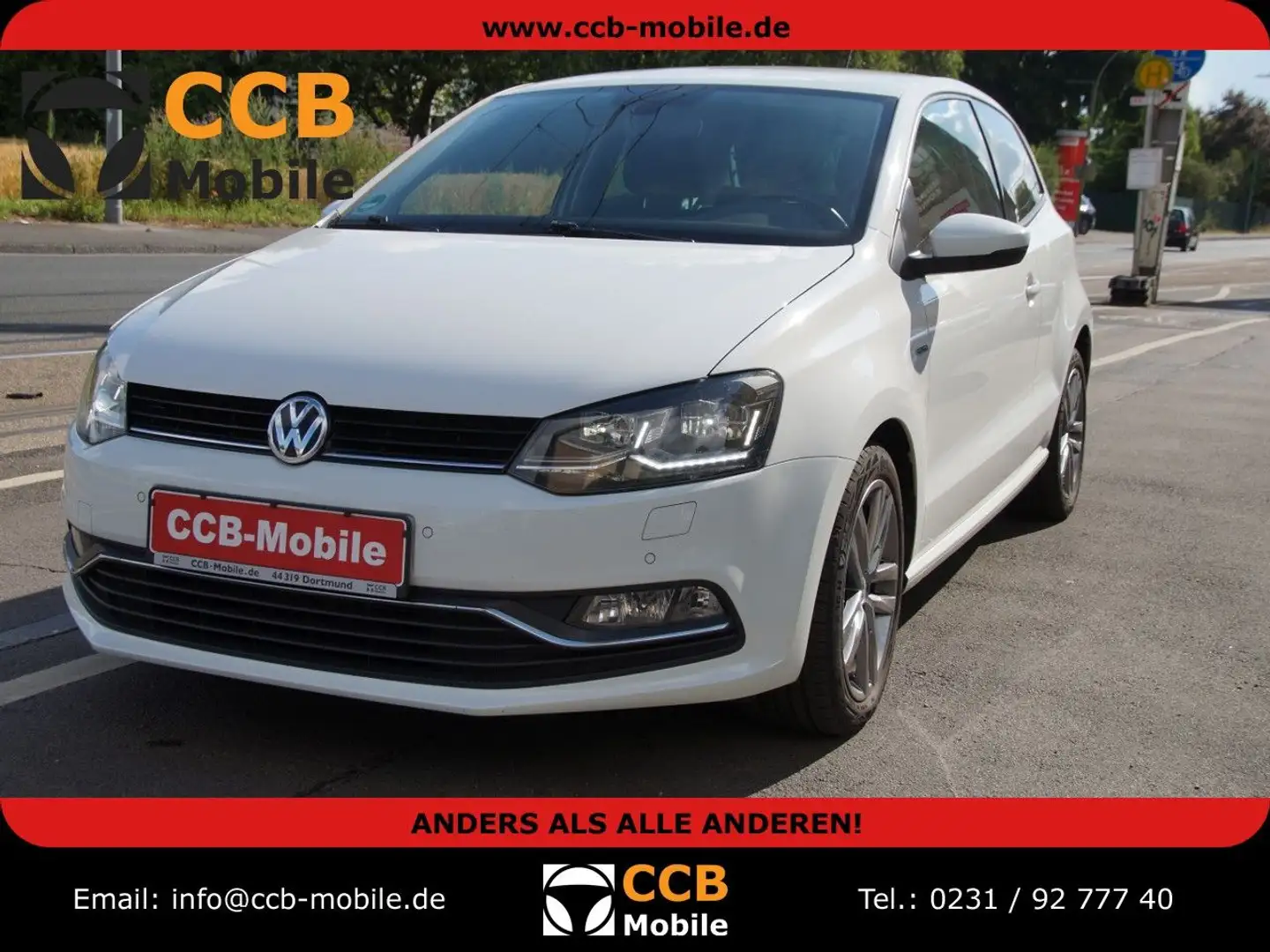 Volkswagen Polo V Lounge /1 HAND / UNFALLFREI*SCHECKHEFt/ Blanco - 1