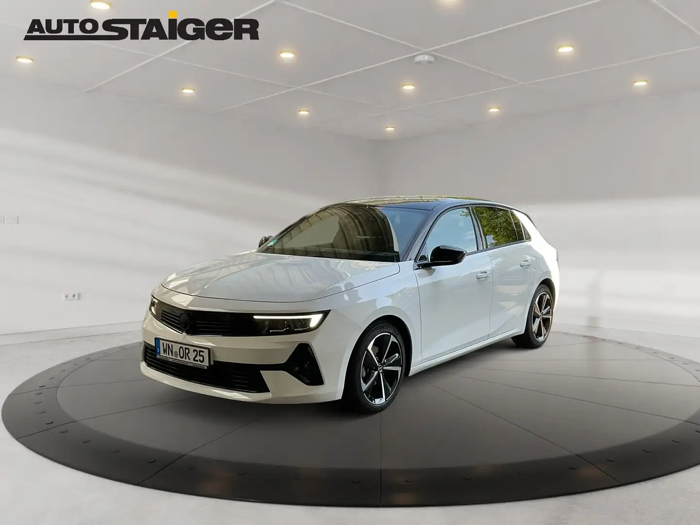 Opel Astra L 1.2 Turbo GS Navi LED Klimaauto PDC Blanc - 2