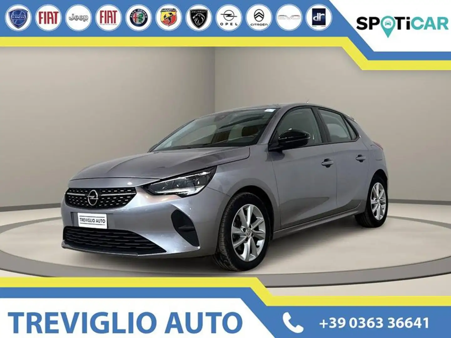Opel Corsa 1.2 100 CV aut. Elegance Szürke - 1