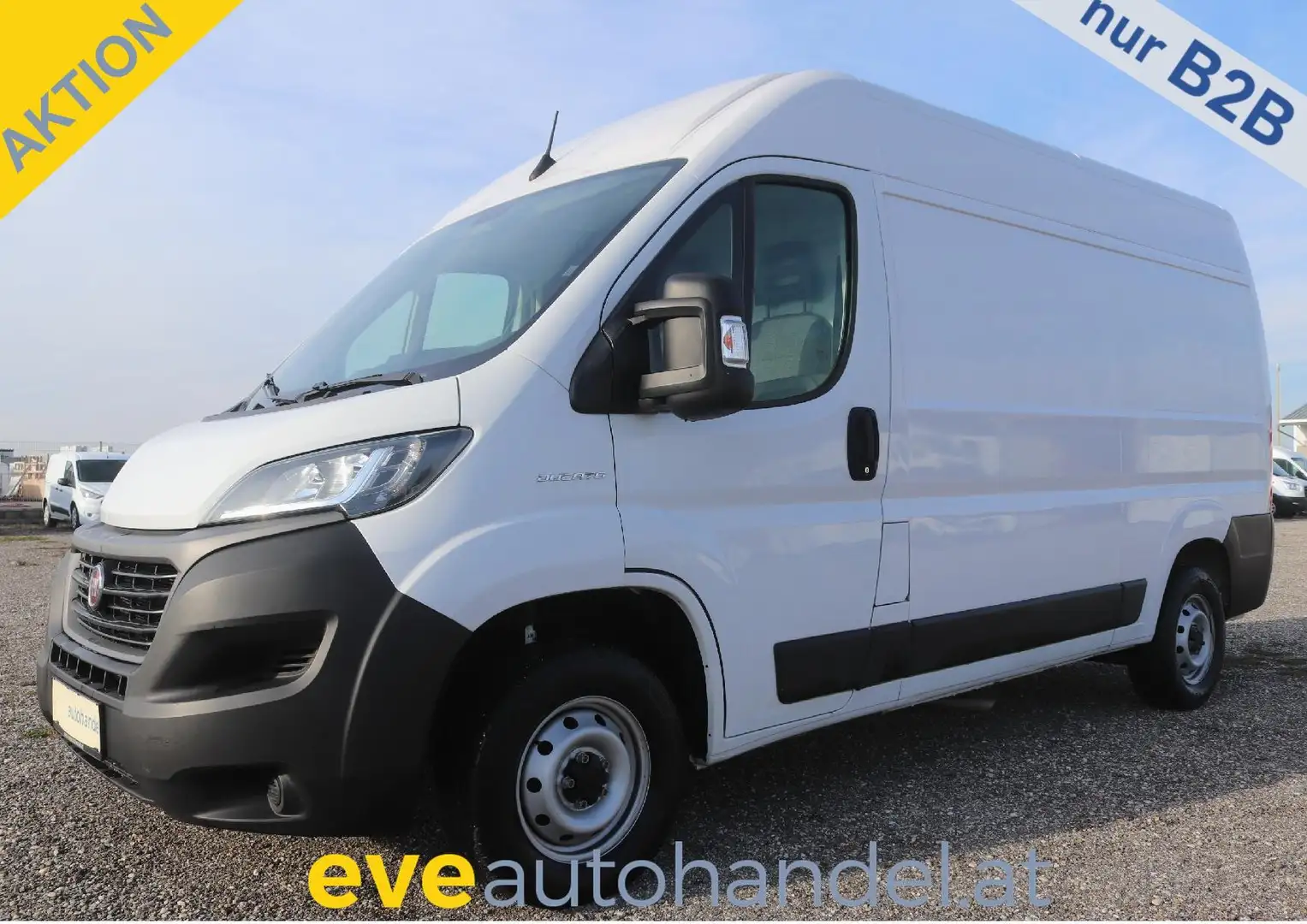 Fiat Ducato L2H2 Kasten KAMERA NAVI LED TEL KLIMA TEMP Weiß - 1
