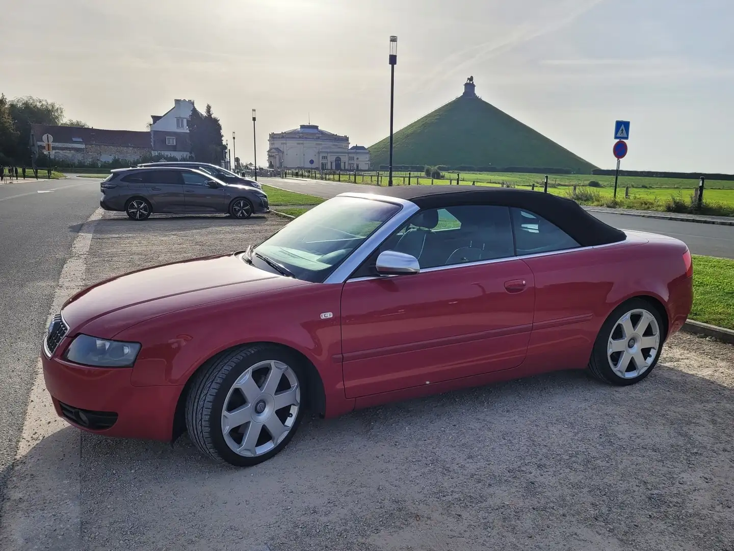 Audi A4 2.4i V6 30v S4 Look 100.000km Rood - 1