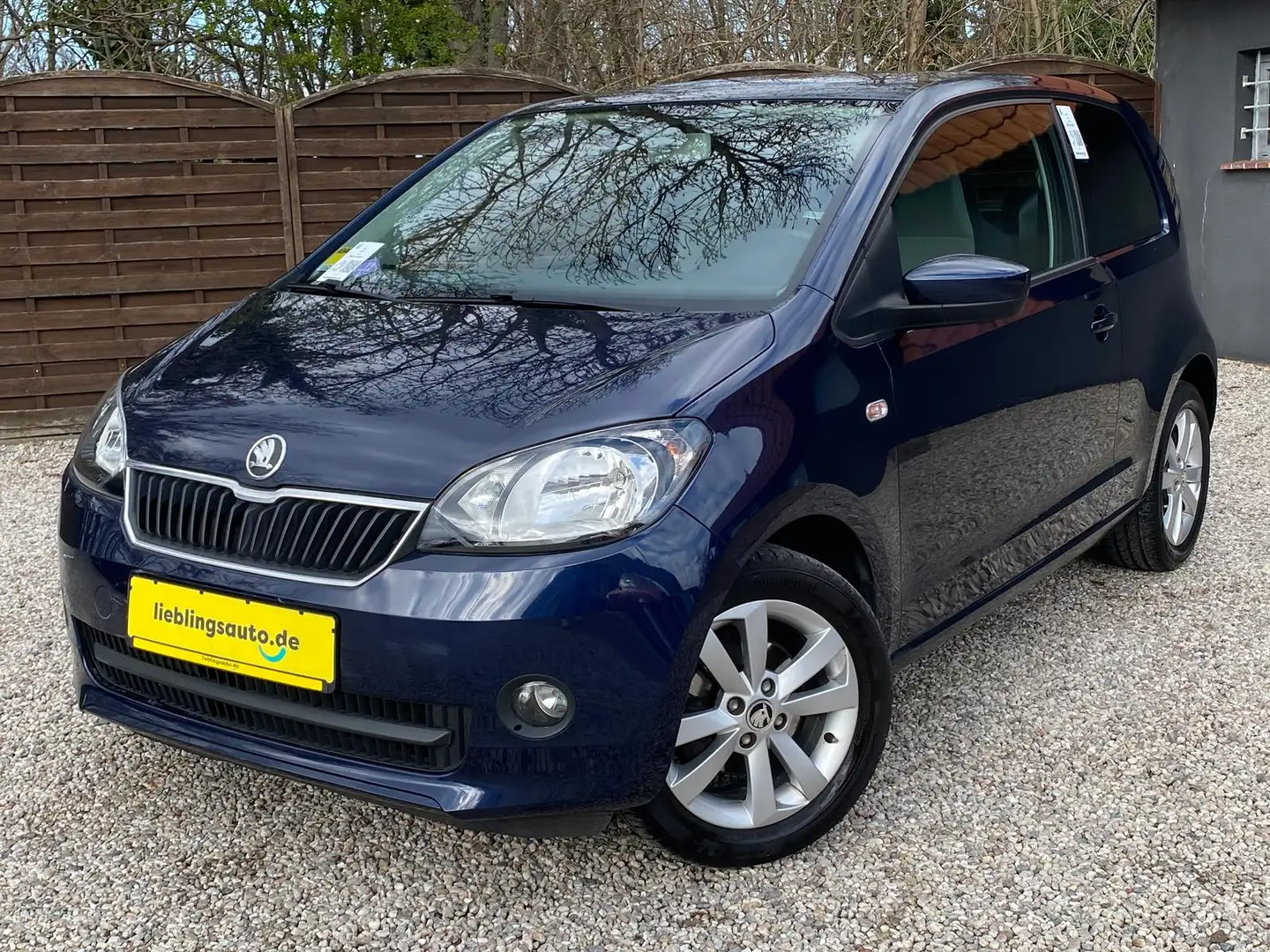 Skoda Citigo 1.0 MPI Ambition Sitzheizung Tempomat PDC Azul - 1