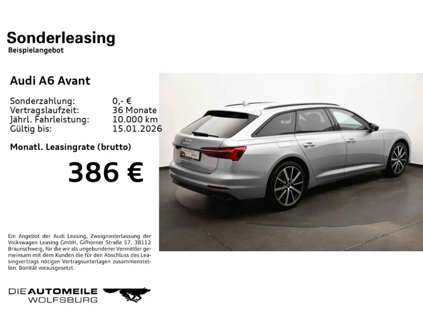 Audi A6 35 TDI S tronic advanced Matrix/ACC/AHK Silber - 2