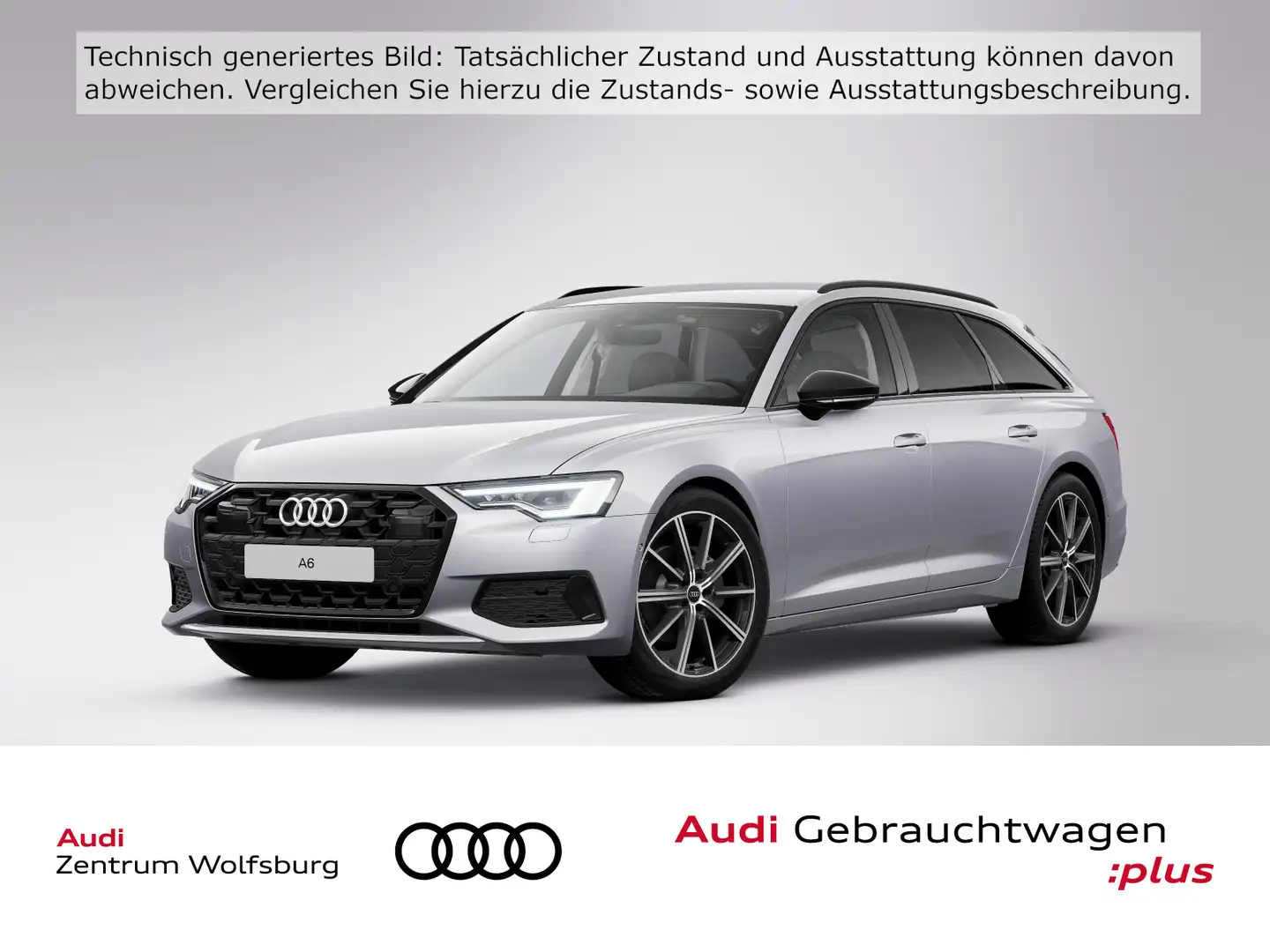 Audi A6 35 TDI S tronic advanced Matrix/ACC/AHK Silber - 1