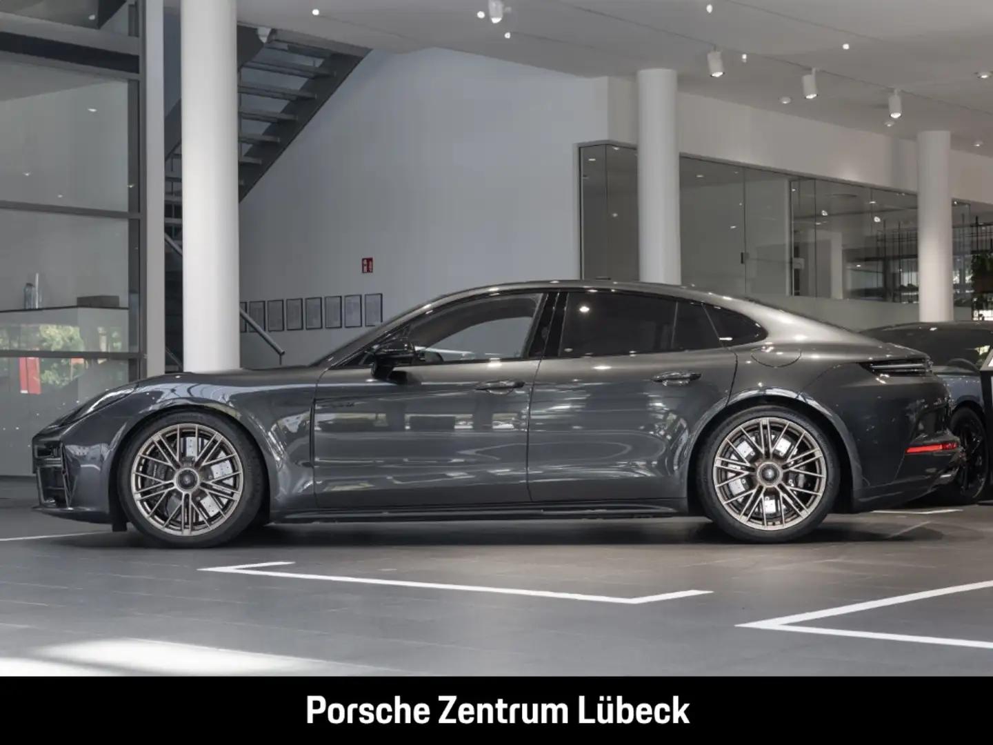 Porsche Panamera Turbo S E-Hybrid Burmester Clubleder Grau - 2