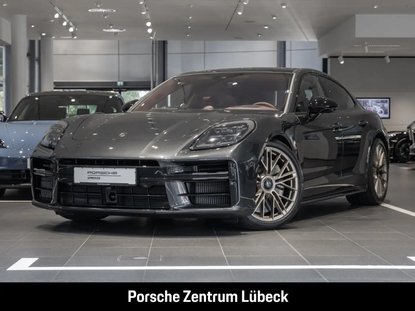 Porsche Panamera Turbo S E-Hybrid Burmester Clubleder Grau - 1