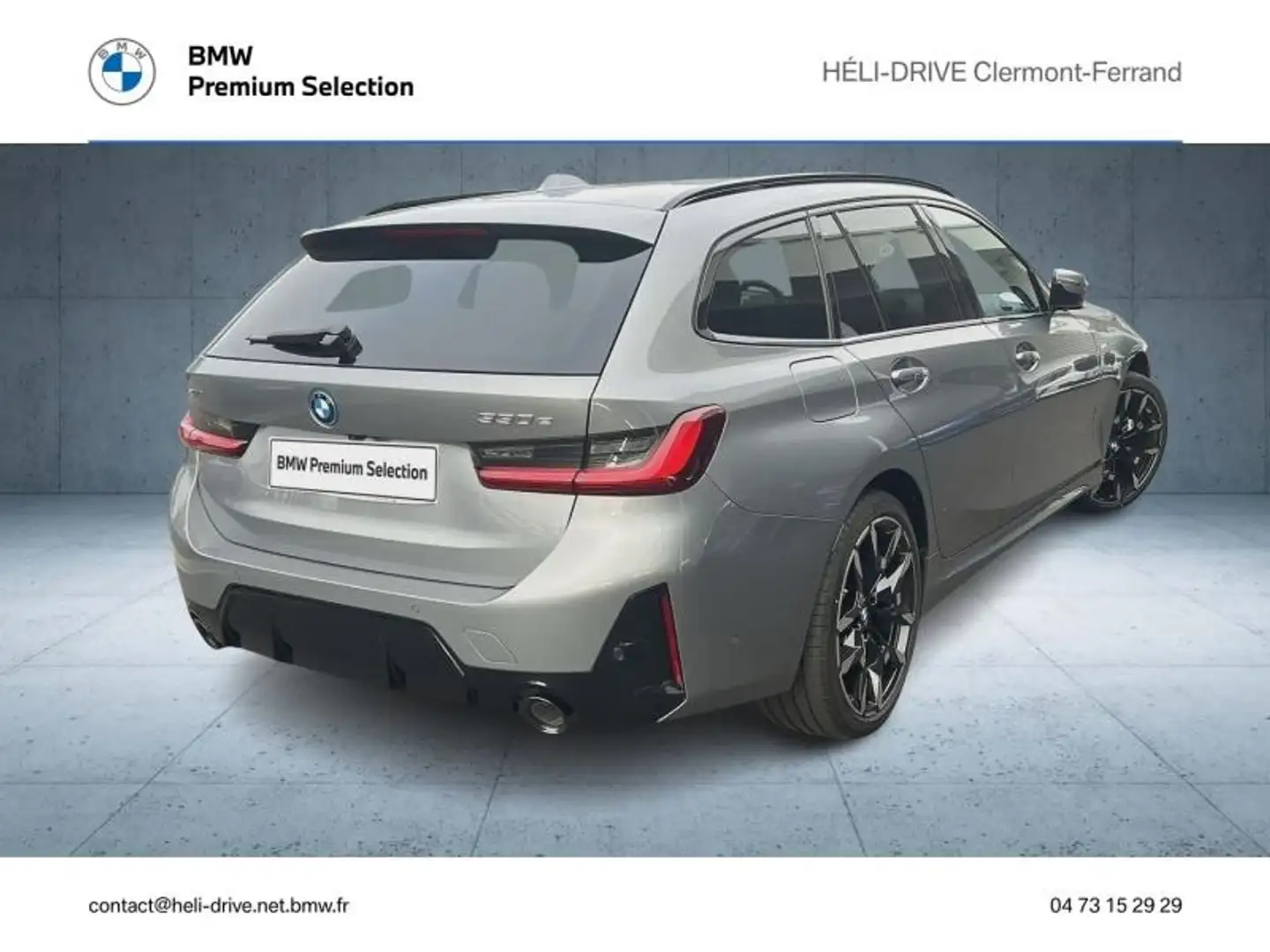 BMW 330 330eA xDrive 292ch M Sport Gris - 2