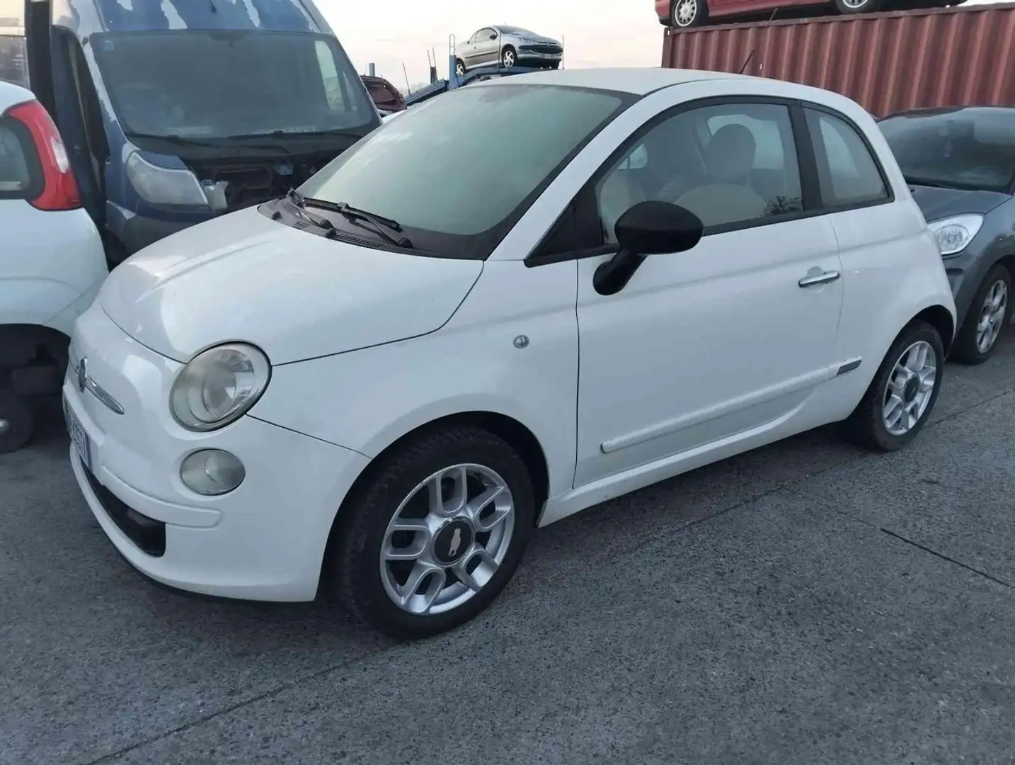 Fiat 500 1,2 benzina Blanco - 1