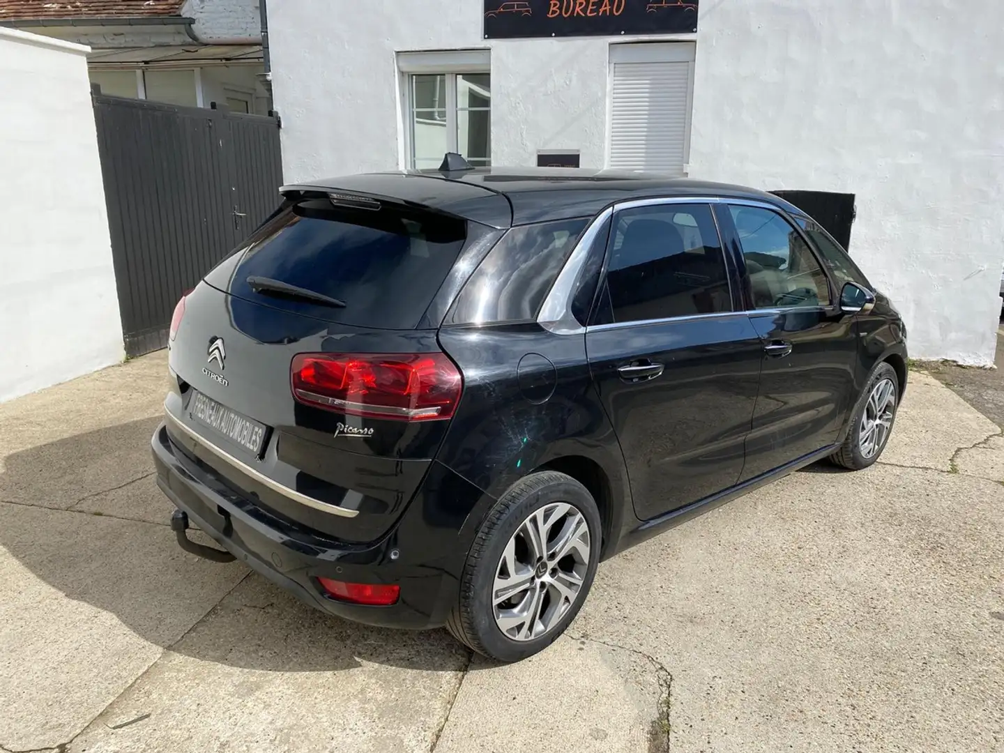 Citroen C4 Picasso II 2.0 BLUEHDI 150 EXCLUSIVE EAT6 DISTRI OK Negro - 2