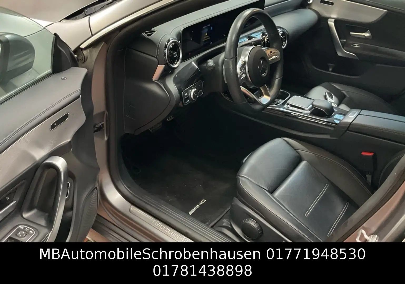 Mercedes-Benz CLA 200 d AMG 8G-DCT Standheizung Grijs - 2
