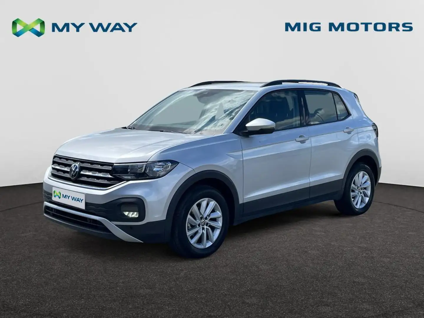 Volkswagen T-Cross Life Business 1.0 TSI 110 pk) /// Automaat /// Ach Zilver - 1