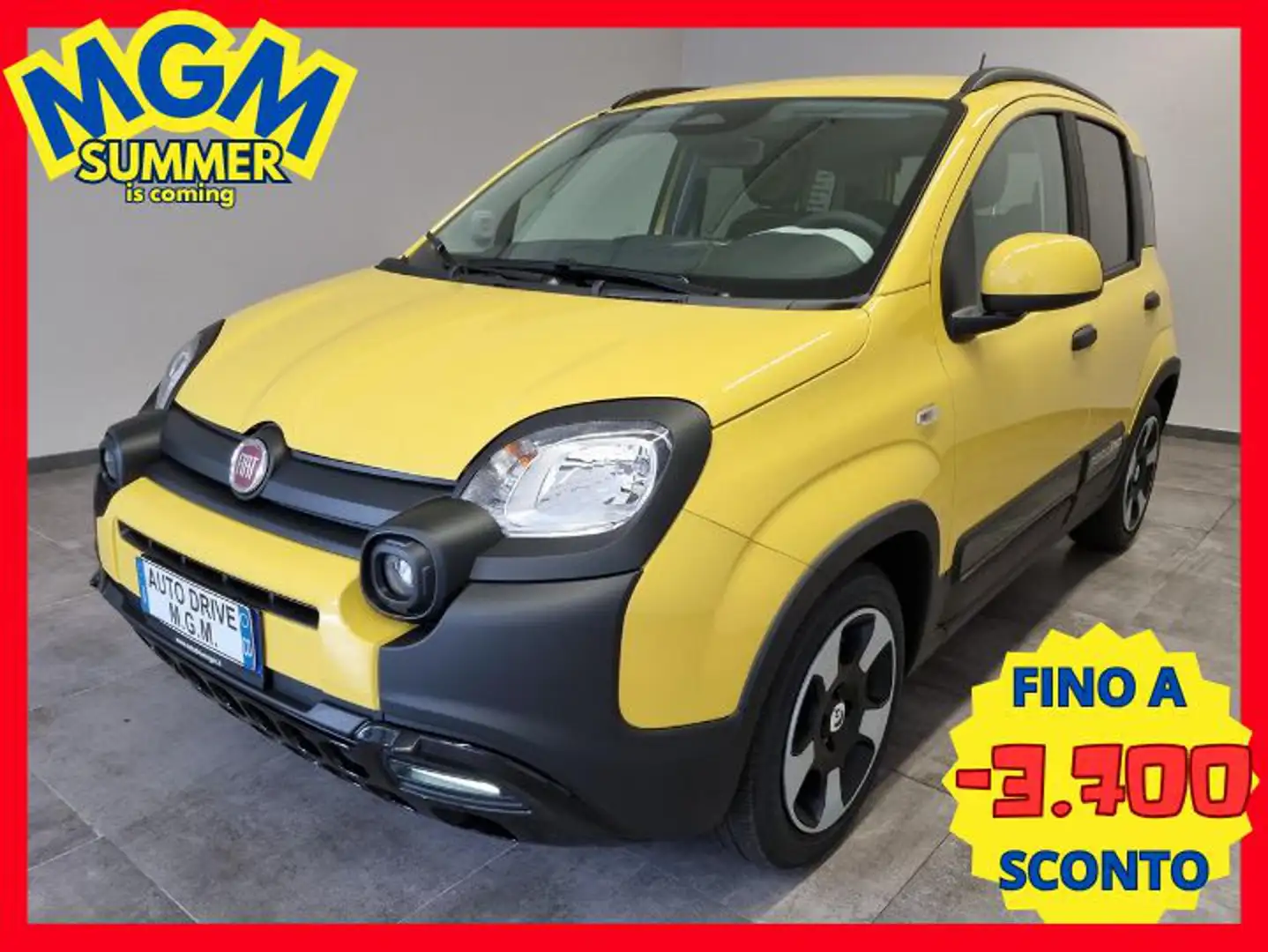 Fiat Panda 1.0 FireFly S&S Hybrid Pandina Giallo - 1