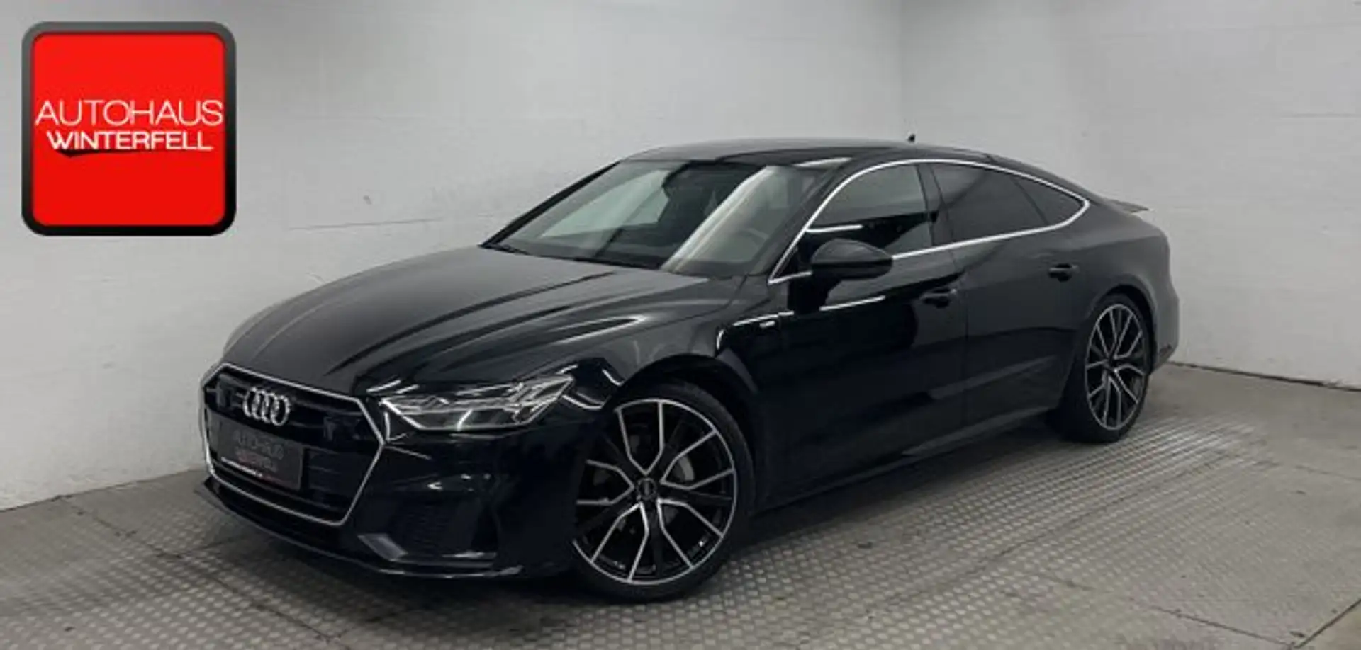 Audi A7 Sportback 40 TDI qu S line B&O+21Z+KEYLESS+ Noir - 1