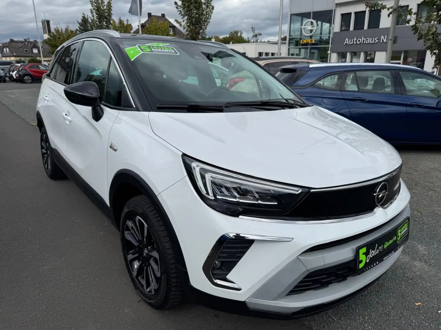 Opel Crossland 1.2 Turbo Elegance LED+2xKlimaautomatik Inkl. Insp Blanc - 2