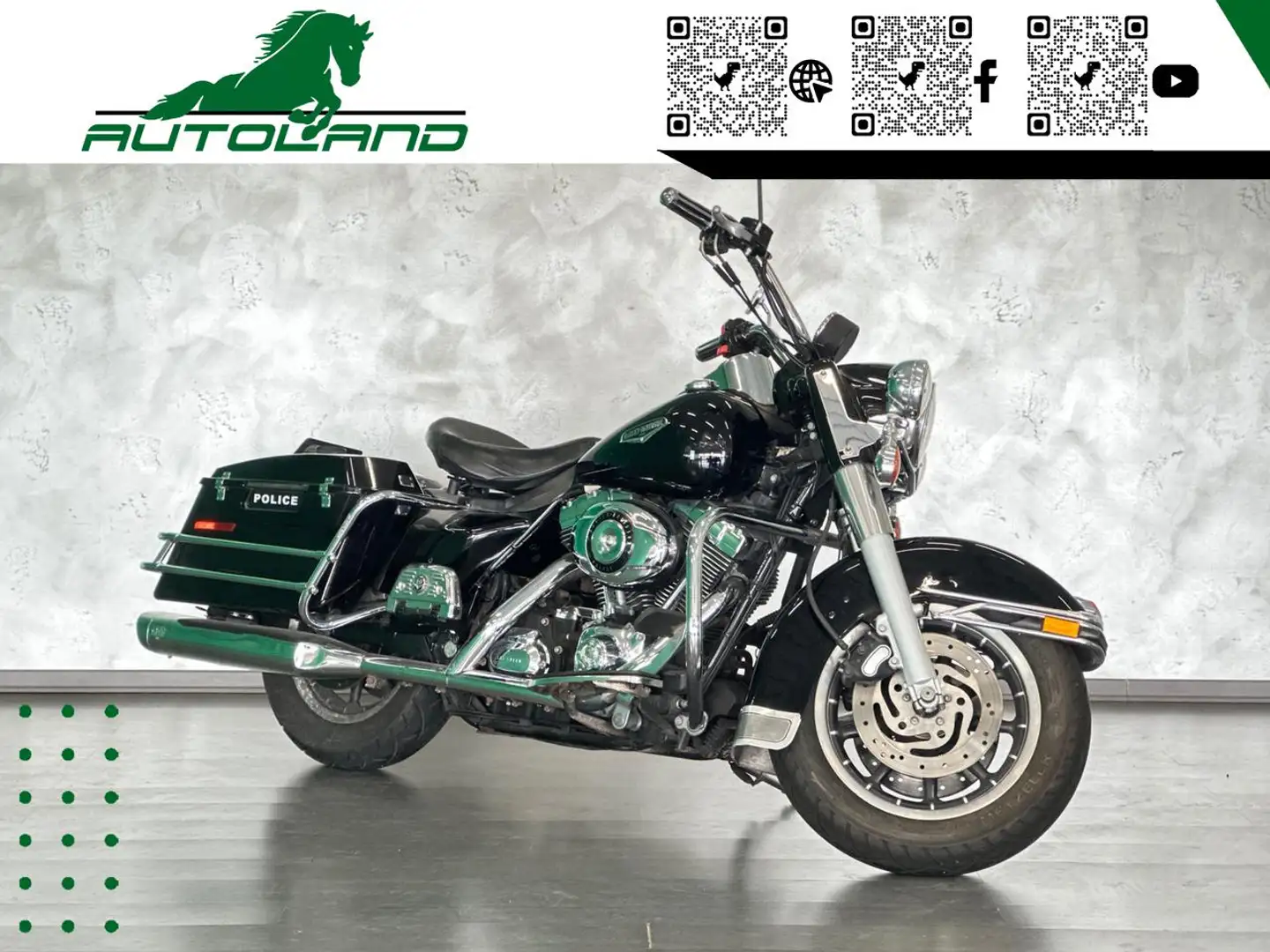 Harley-Davidson Road King CVO Versione POLICE Miami 1690cc Scarico Sosp Pneu Noir - 2