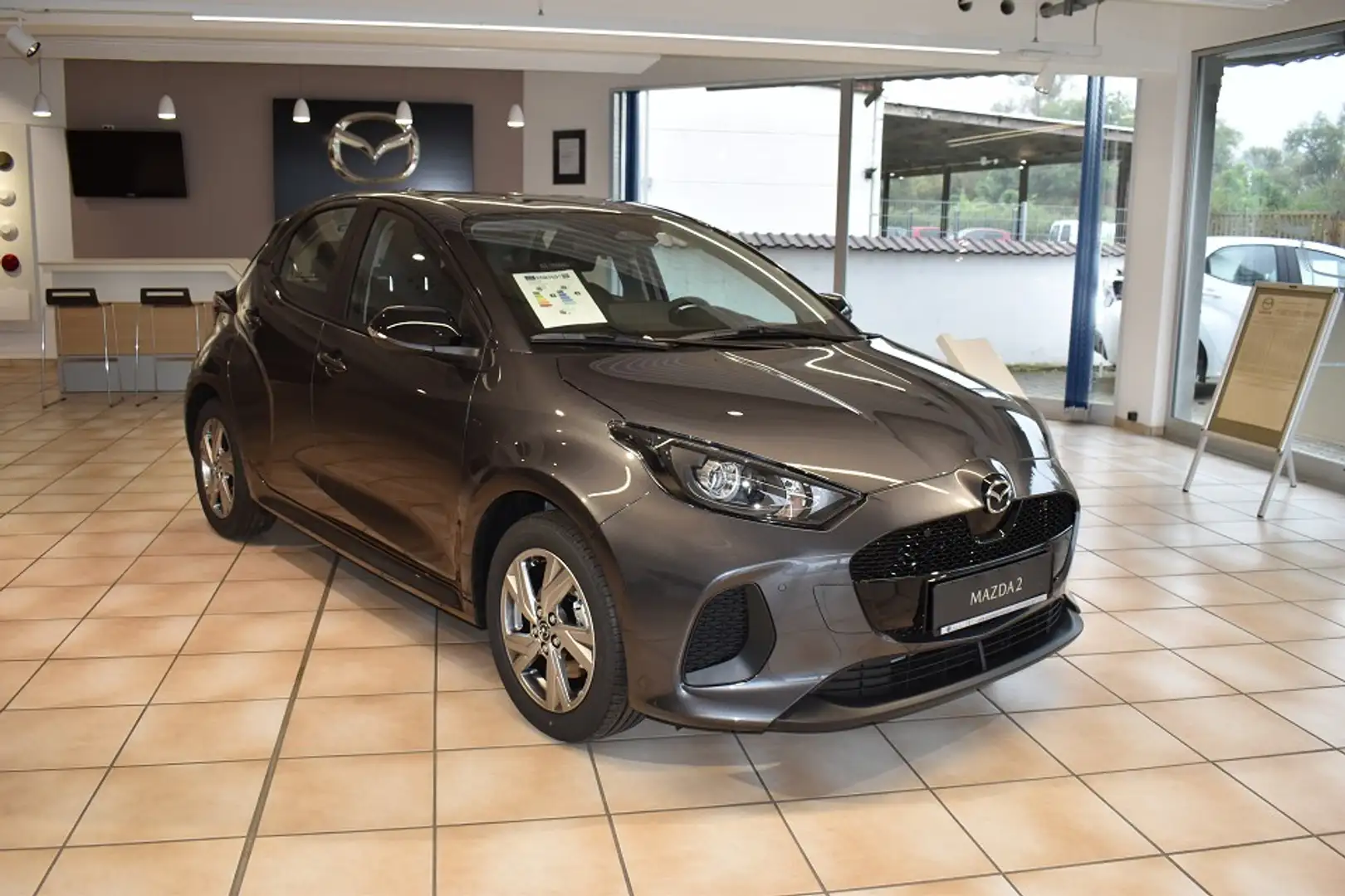 Mazda 2 Hybrid 1.5L Hybrid VVT-i 116 Exclusive-Line Grau - 1