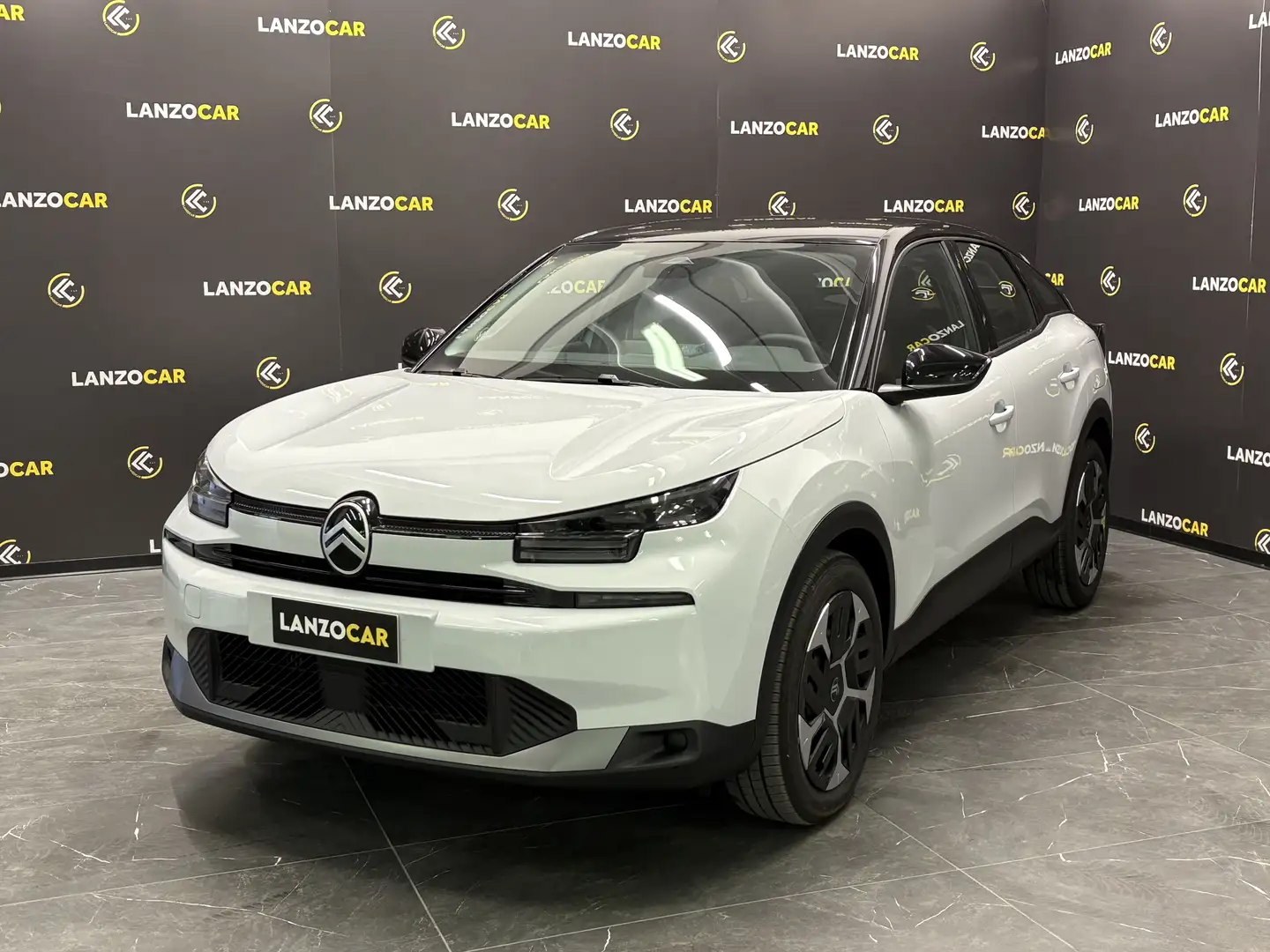 Citroen C4 HYBRID*145 e-DCS6*PLUS*GARANZIA UFFICIALE* Bianco - 1