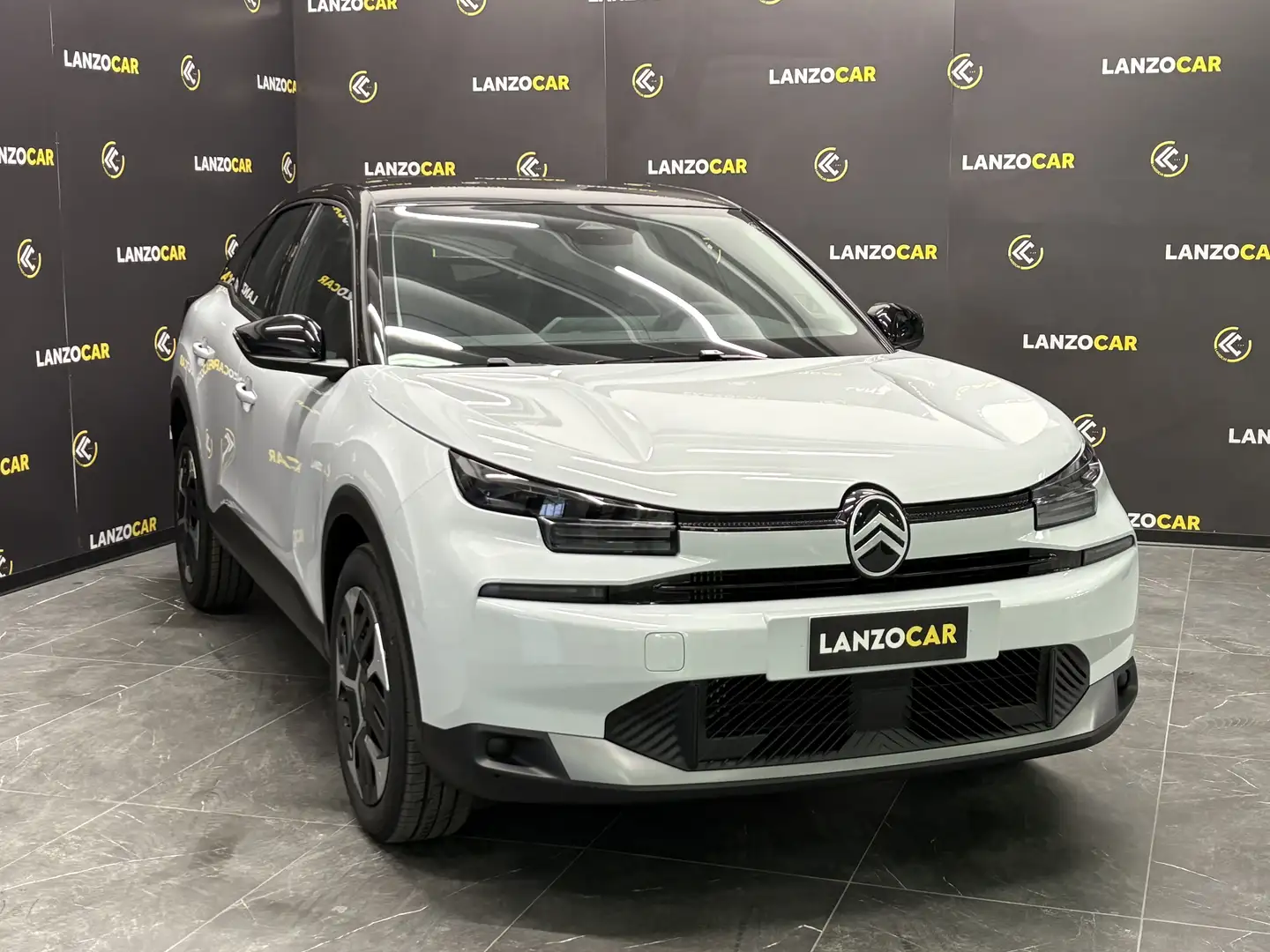 Citroen C4 HYBRID*145 e-DCS6*PLUS*GARANZIA UFFICIALE* Bianco - 2