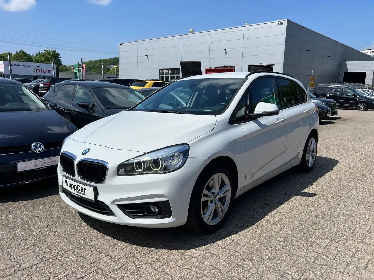 BMW 218 LED*NAVI*KLIMA*PDC*AHK*ALU* Blanco - 1