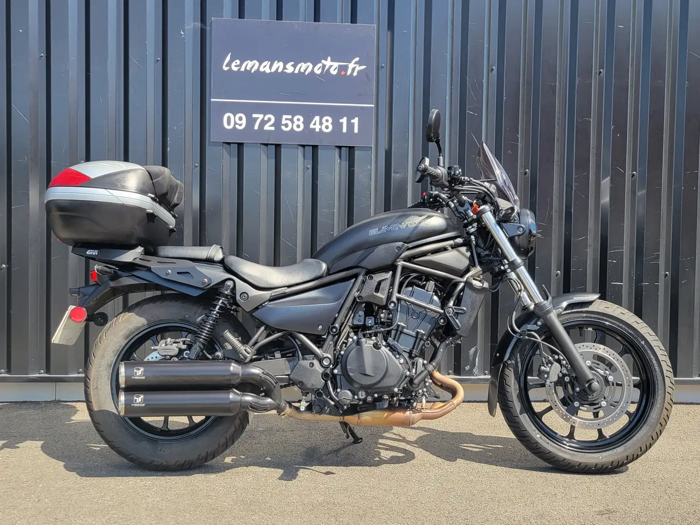 Kawasaki Eliminator 500 Schwarz - 1